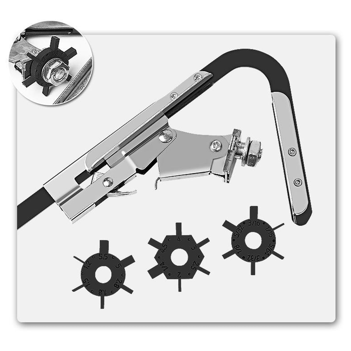 Set de instrumente pentru compresor cu segmente de piston multifuncționale pentru serviciul de reparații auto
